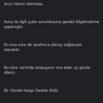 Birgündekargo Mağduriyeti İçin Yasal Hakkım