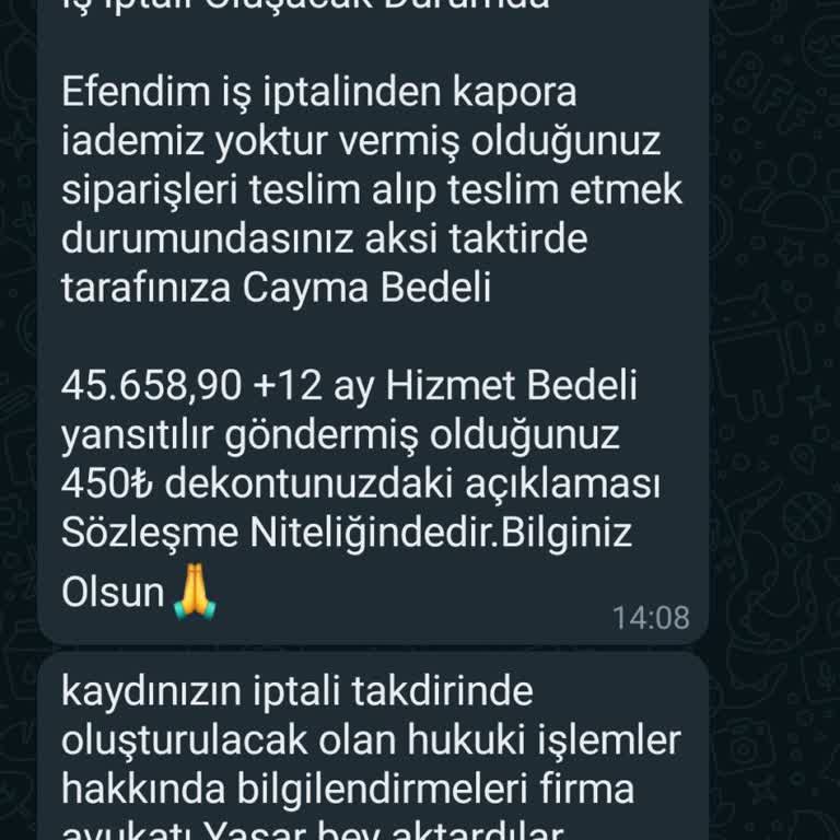 Evde Paketleme Türkiye İznim Olmadan Kabul Etmiyorum