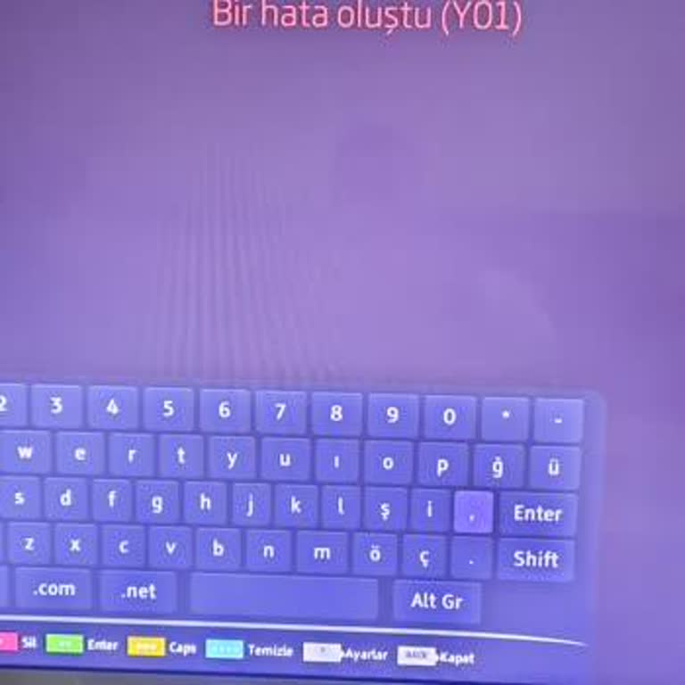 Arçelik TV İnternet Sorunu