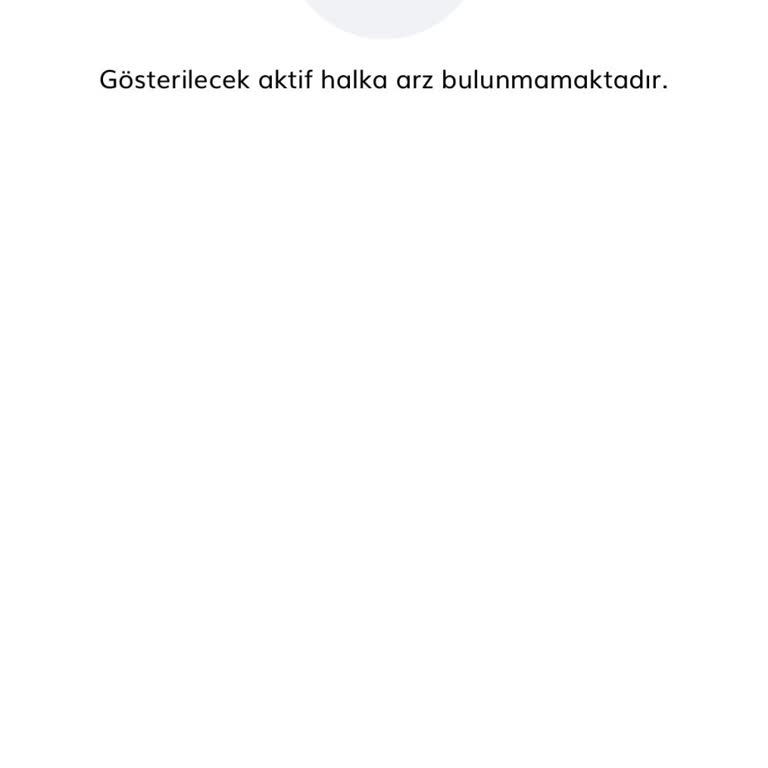 QNB Finansbank Halka Arz Ekranı Çıkmıyor