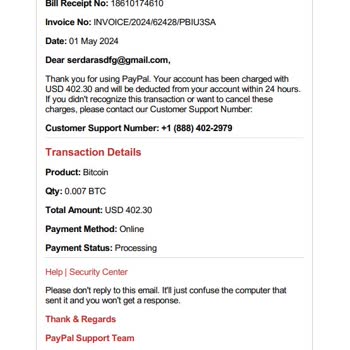 Adıma PayPal Hesabı Açılmış Ve Alışveriş Yapılmış