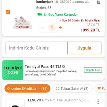 Trendyol'da Beklenmedik Fiyat Farkıyla Karşılaştım