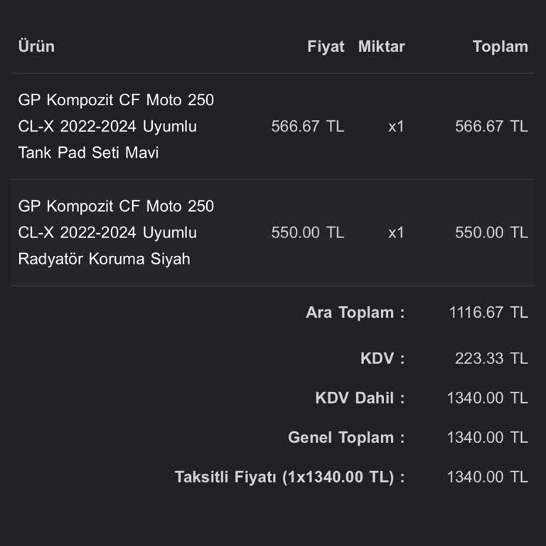 Gp Kompozit İade Etme Yetersizliği