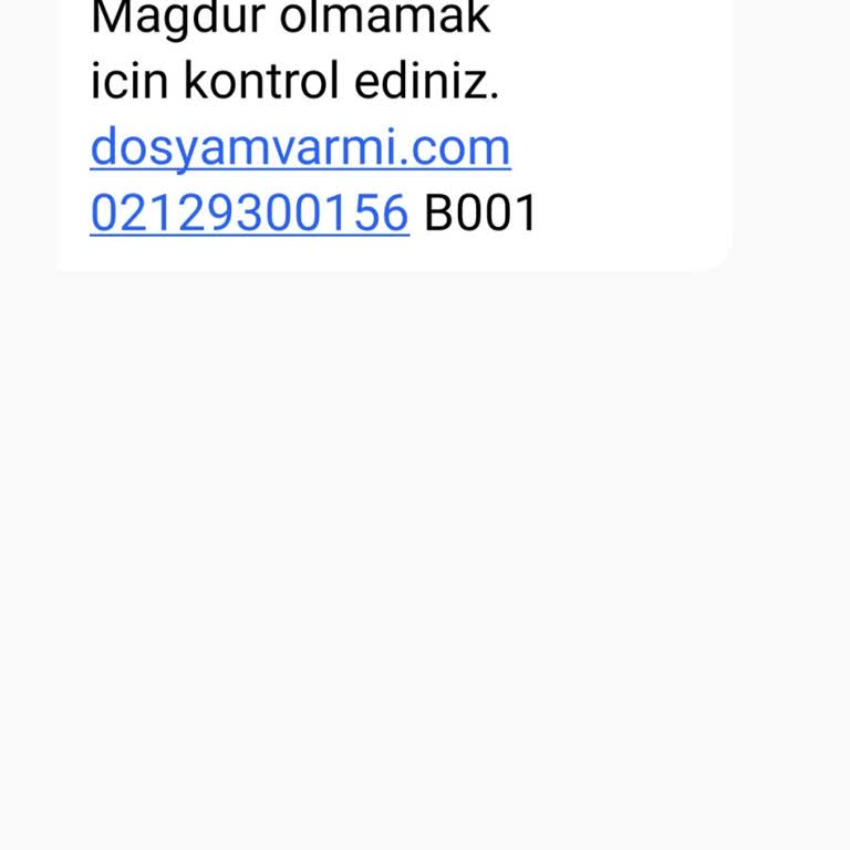 ERESTA (SMS) Eresta Hukuk Asılsız İhbarı