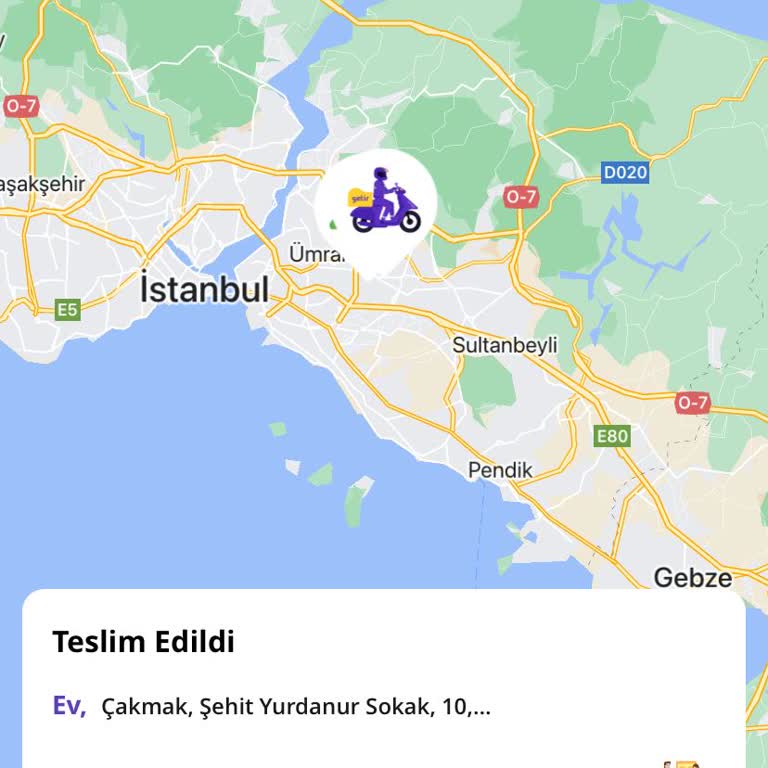 Getir Siparişimi Başka Adrese Teslim Etti Bilgilerim Doğru Olduğu Halde
