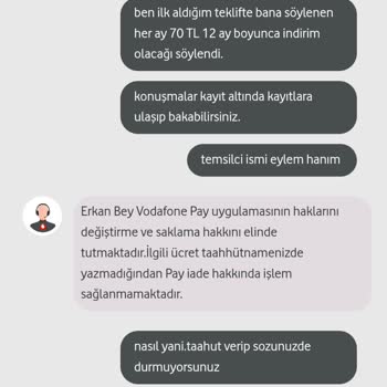 Vodafone Net Vodafone Verilen Taahhüdü Yerine Getirmiyor