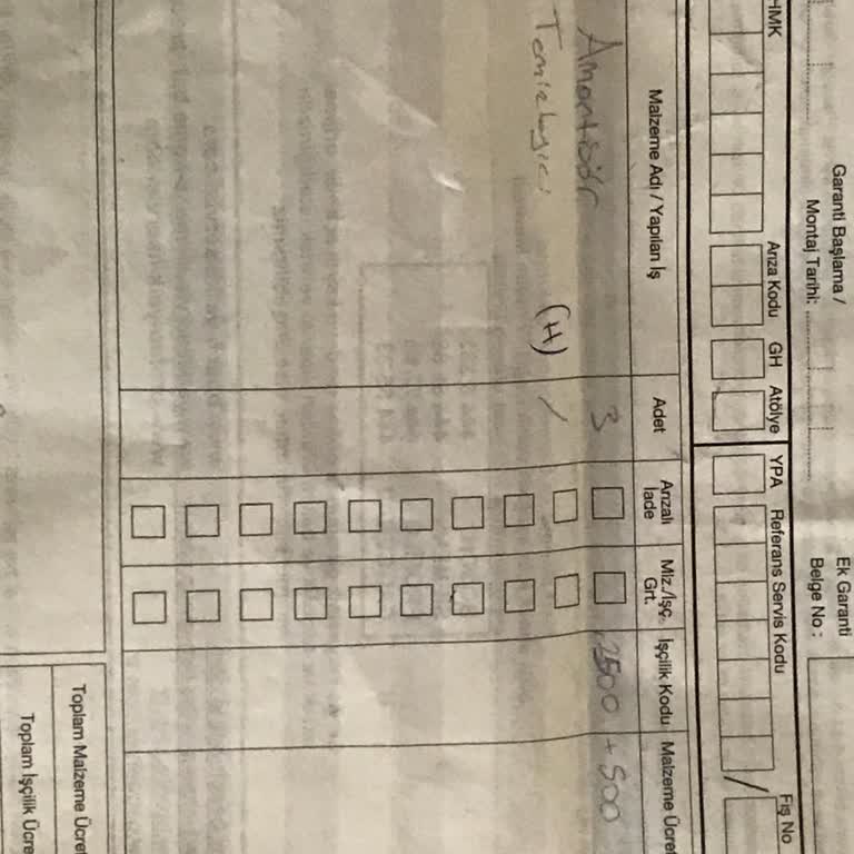 Siemens Servis Amortisör Değişikliği Yüksek Ücret Talebi