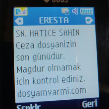 ERESTA (SMS) Eresta Hukuk Mesajı
