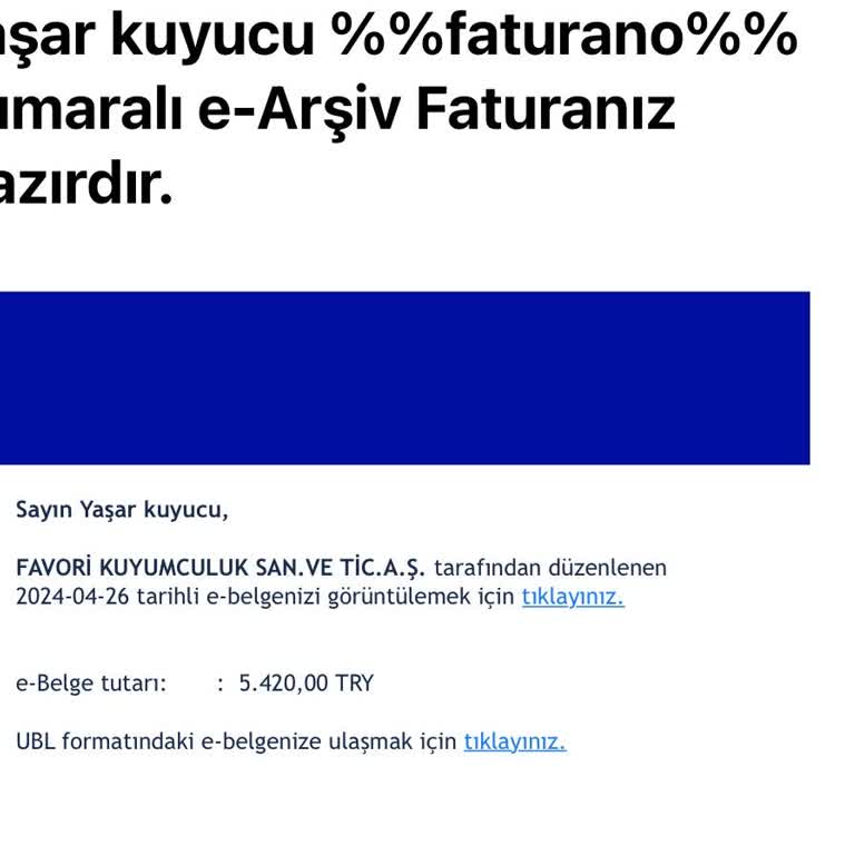 Favori Kuyumculuk Favori Parası Ödenmiş Bilekliği Göndermiyor...