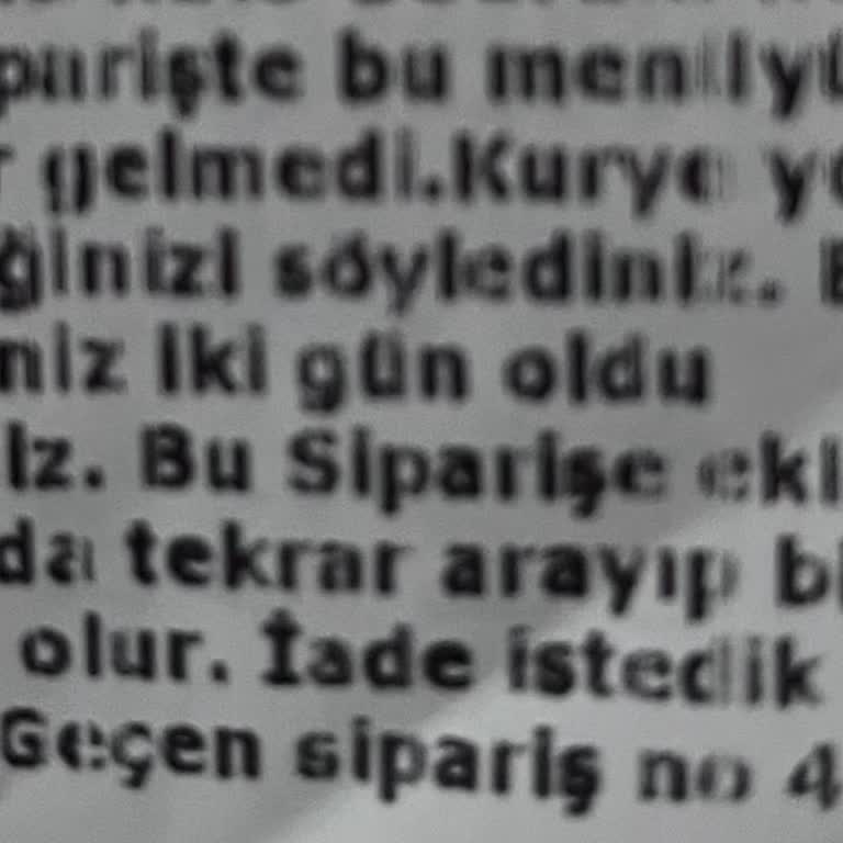 McDonald's Eksik Sipariş Getiriliyor