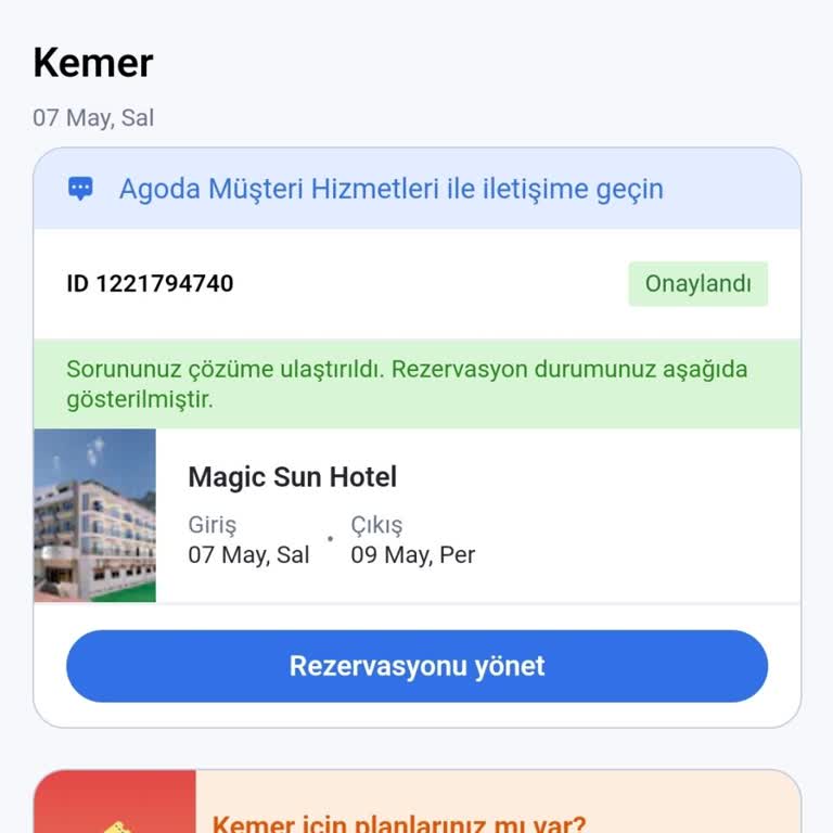 Agoda Rezervasyonum Otelde Gözükmüyor