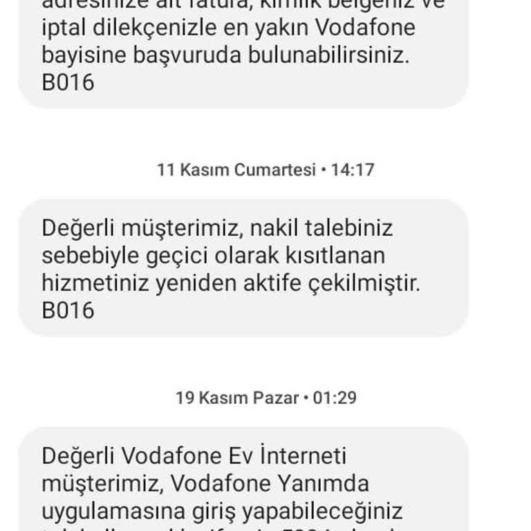 Vodafone Net Hizmet Sağlamayıp Ayrıca Cezai Bedel Ödetiyor!