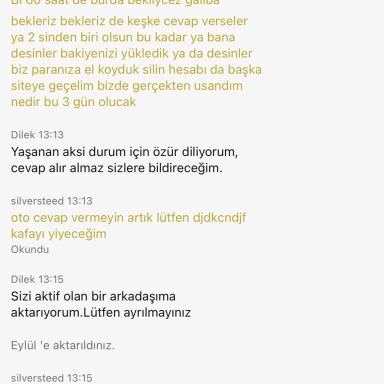 Holiganbet Yatırımımı Hesaba Yüklemiyor