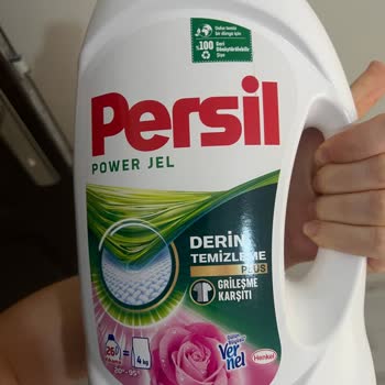 Persil Power Jel Derin Temizleme Deterjan Çamaşırları Pis Ve Gri Yaptı