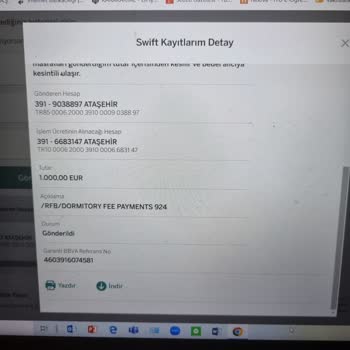 Garanti BBVA SWİFT Problemi İtalya