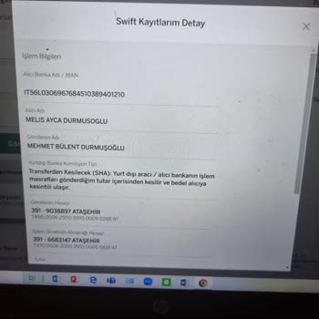 Garanti BBVA SWİFT Problemi İtalya