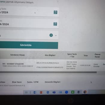 Garanti BBVA SWİFT Problemi İtalya