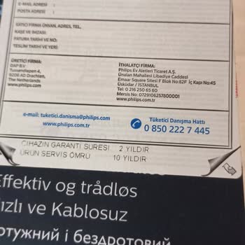 PHILIPS Ev Aletleri Philips Xc8049 Şarjlı Süpürge Başlık Arızası