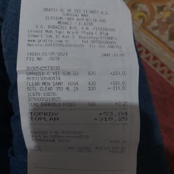 Gratis Kasada 40 TL Fark Alınan Güneş Kremi Şikayeti