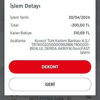 Betonred Para İadesi Aktarımı