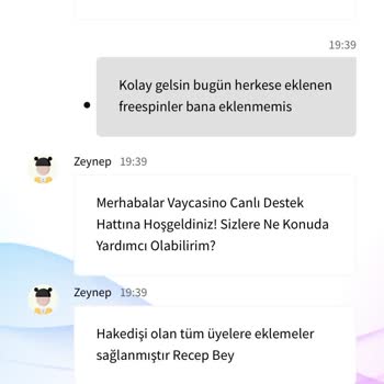 VayCasino İlgisiz Canlı Destek Ve Haksızlık