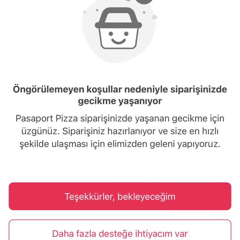 Pasaport Pizza Sürekli Geciken Pizza Teslimatları