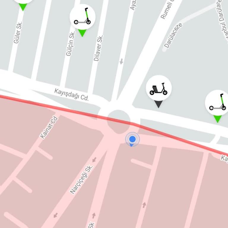 Martı Haritada Yanlış Çizilen Kırmızı Alan Ve Kazaya Sebebiyet