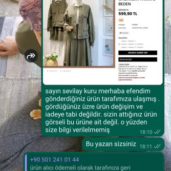 Faya Boutique Faya Butikten Yalan Beyan İle Ürün Gönderimi