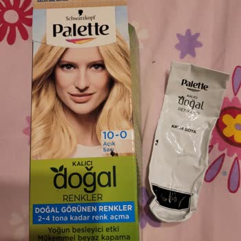 Palette Sarı Boyadan Siyah Renk Çıktı