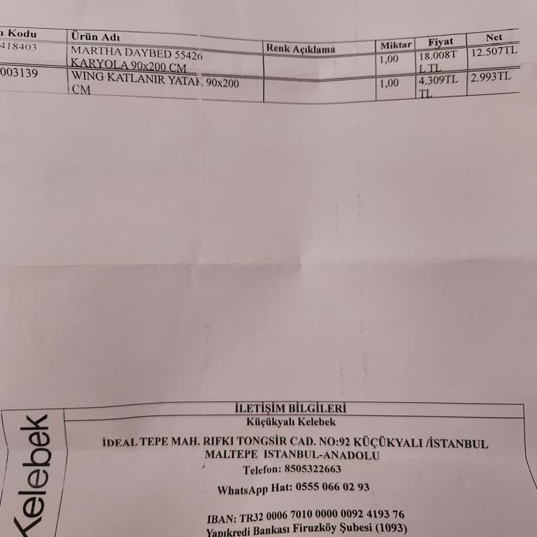 Küçükyalı Kelebek Mobilya Müşteri Memnuniyetsizliği.