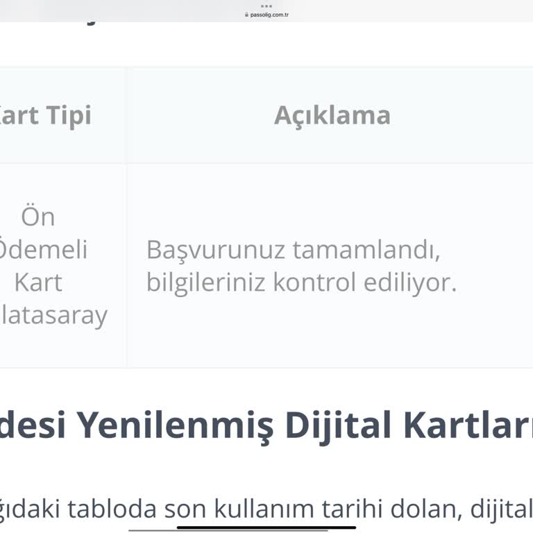 Passolig Bilgileriniz Kontrol Ediliyor Sorunu Acil Çözülsün!