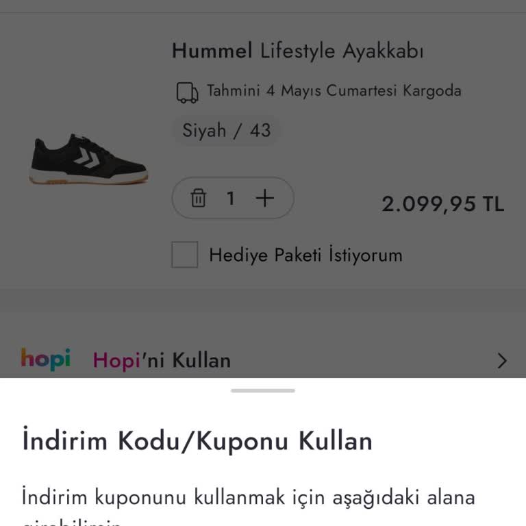 Hummel Boyner Çarkı İndirim Kodunun Koşulları
