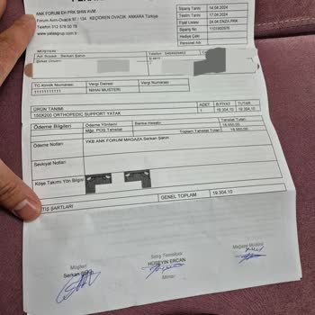 Yataş Uzun Süren Teslimat