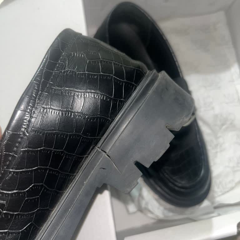 Deichmann Loafer Ayakkabı Çatladı