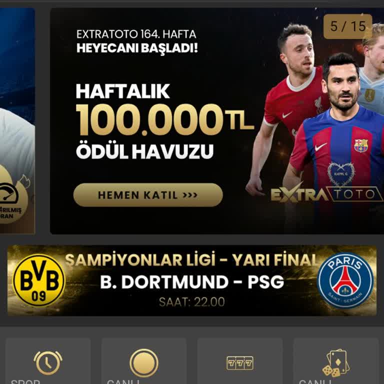 Extrabet 2495 Lirama El Koydular