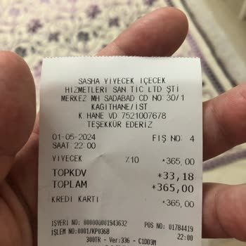 Maydonoz Döner Görseldeki İle Alınan Fiyat Farklı