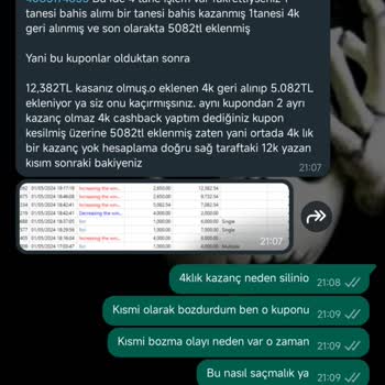 Betovis Sitesi Kazanç Silme