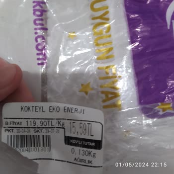 Makbul Kuruyemiş İçinden Çıkan Vida