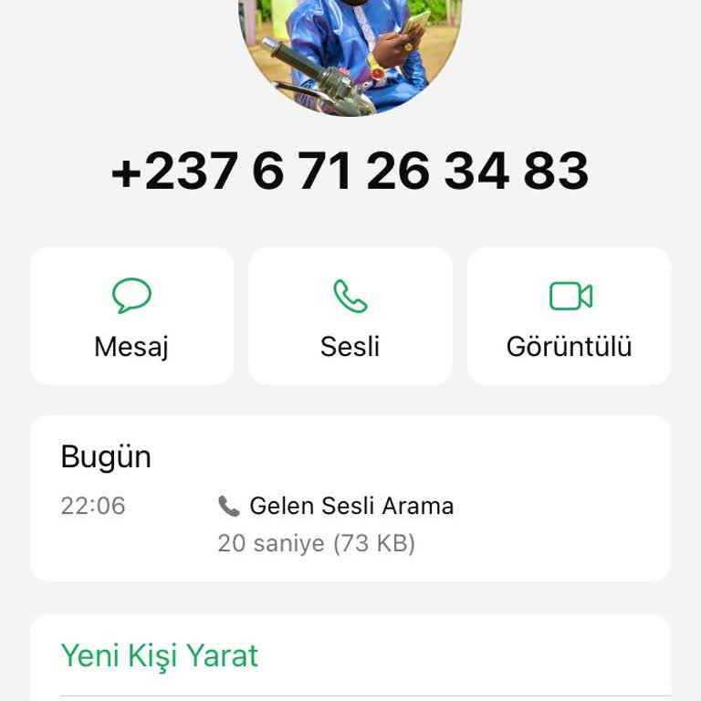 WhatsApp'tan Yabancı Numara Arıyor