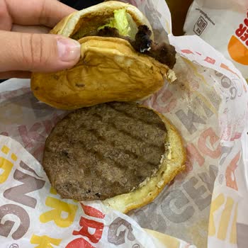 Antalya Işıklar Burger King Boş Hamburger