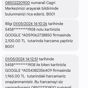 Google AdSense Google Ads Habersiz Kredi Kartım Dan Para Çekti