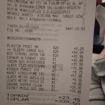 Migros Forum Bornova Şubesi Küflü Maret Hindi Füme