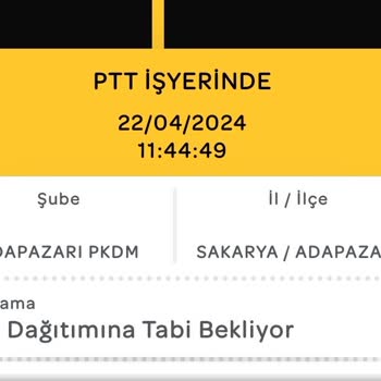 PTT Kargo Kargom Haftalardır Dağıtımı Bekliyor Diyerek Kargom Getirilmedi