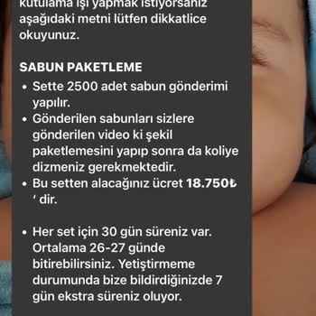 Reya Patel (Evde Sabun Paketleme) 0501 331 67 16 Sa Kın İnanma