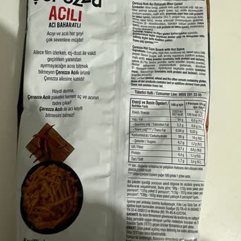 Çerezza Acılı Cips Dişimi Kırıyordu