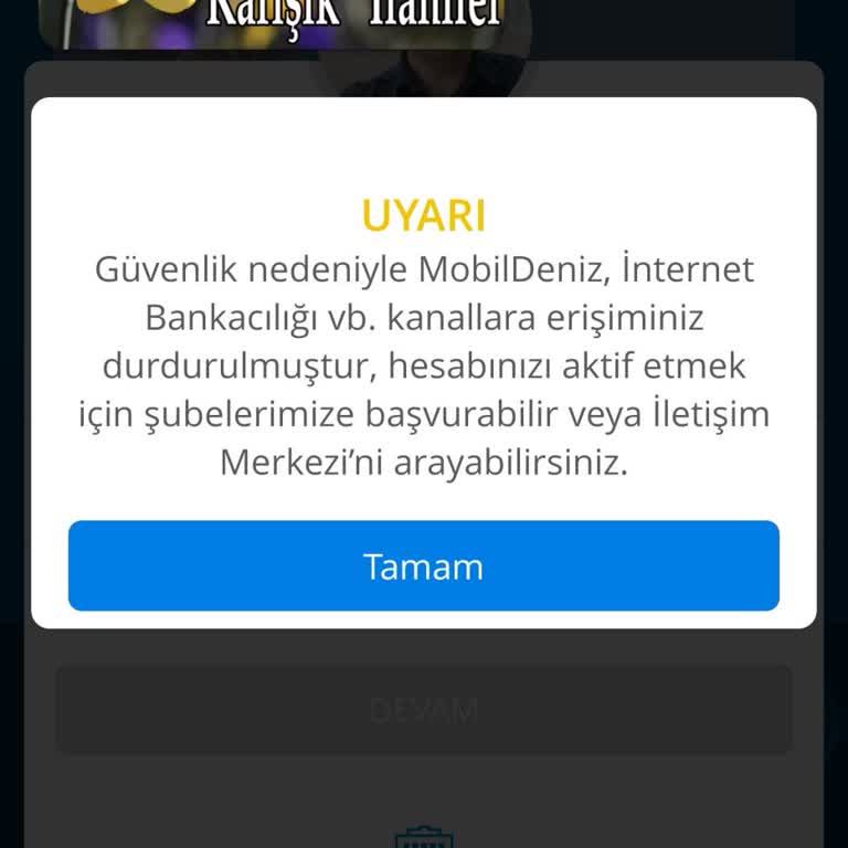 Denizbank Uygulama Açılmıyor Ne Yapacağız
