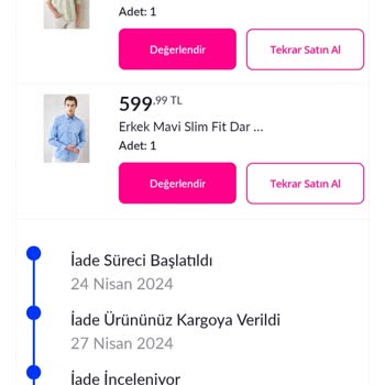 Pazarama Para İadesi Yapamıyor