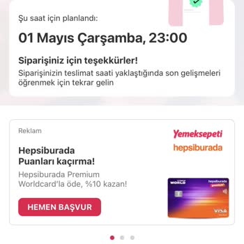 Yemeksepeti Market Siparişimin İptali Ve Zararın Karşılanmaması Hakkında