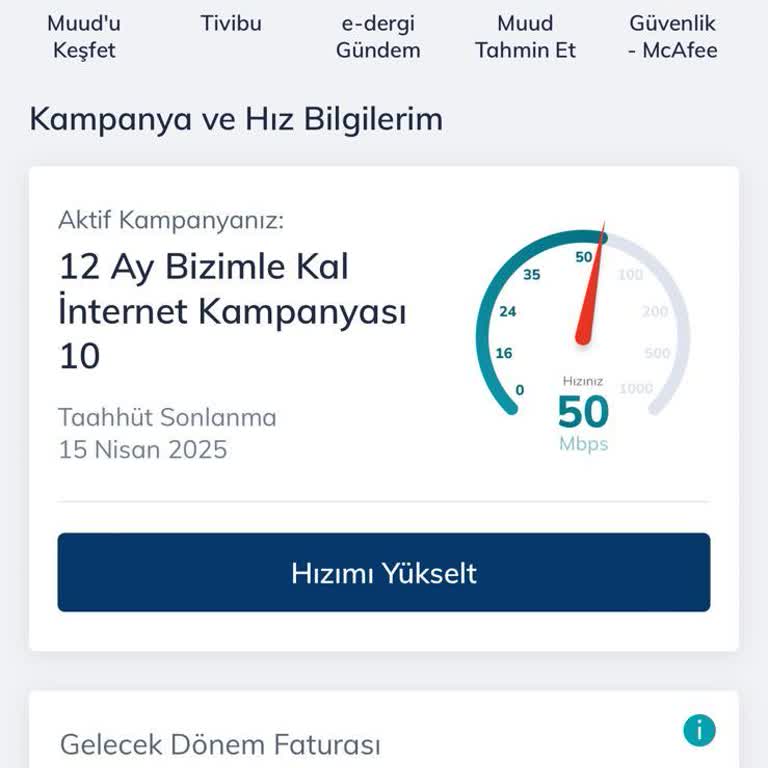 Türk Telekom Uygulamadan Taahhüt Yenileme