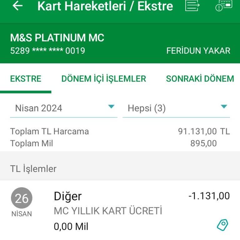 Garanti Bankası Kredi Kartı Aidatı İptali